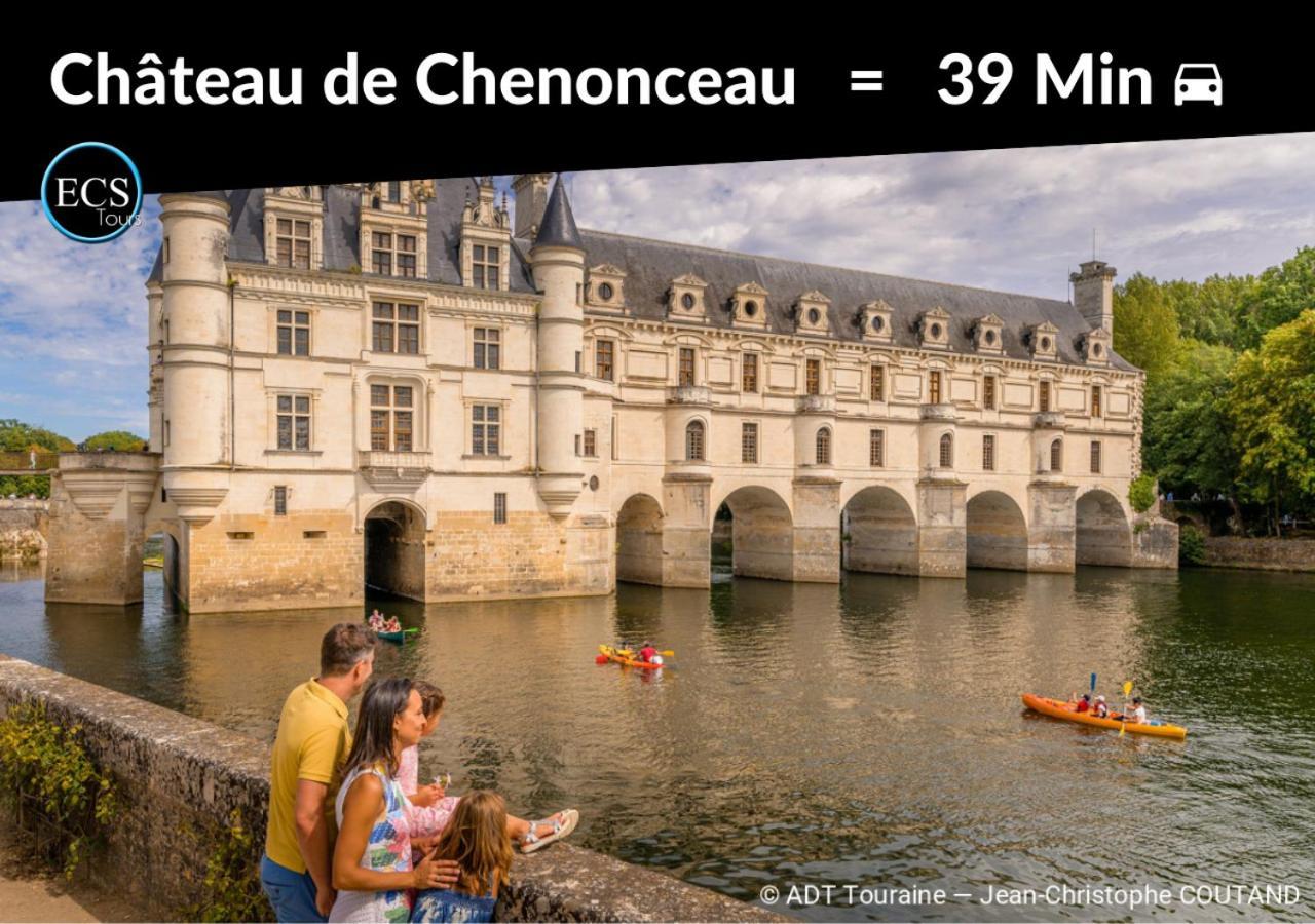 "Le Roll'S" - 1 Chambre - 5 Couchages - Calme - Terrasse - Parking Prive Tours Exterior foto